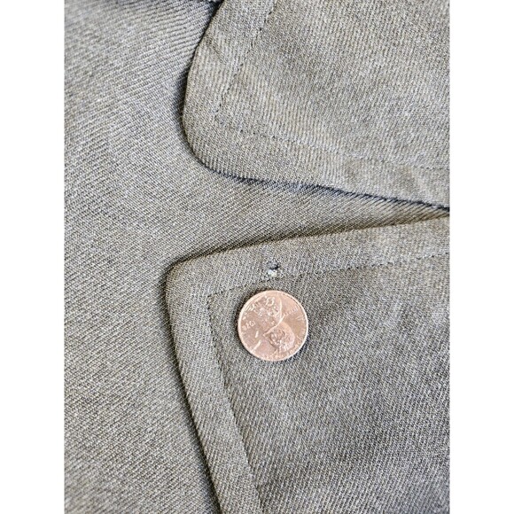 US Military Marine Corps Green Wool Uniform Overcoat Size 34s Goodstein Bros. - Picture 14 of 16